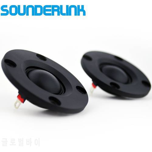 2 Piece/lot Sounderlink audiolabs 2 inch HiFi silk soft Dome speakers tweeter diaphragm driver unit 6 Ohm Diy