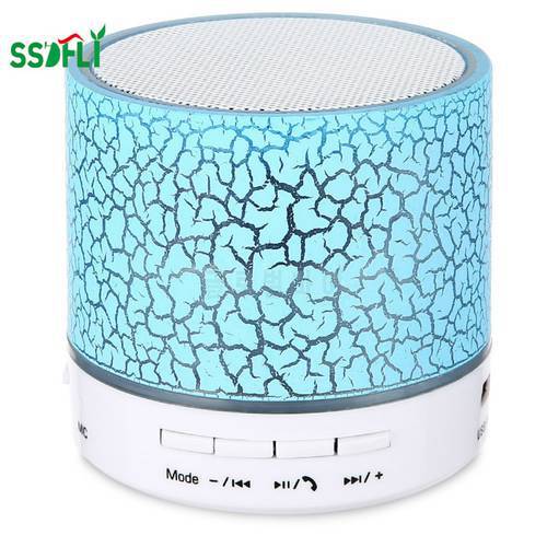A9 Wireless Bluetooth Speaker With LED Light Support Hands-Free Card Portable Subwoofer MP3 Audio Stereo Music Player