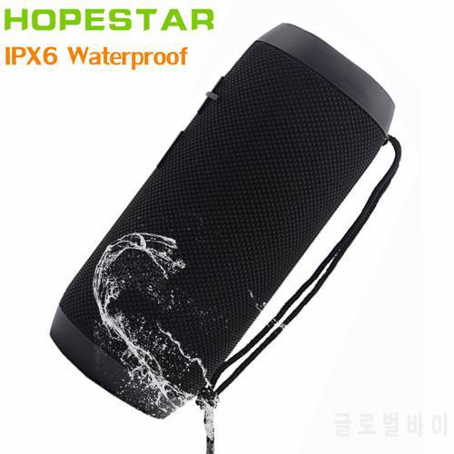 HOPESTAR P7 Portable Wireless Bluetooth Speaker IPX6 WaterProof Column Box Bass Mini Subwoofer Stereo Loudspeaker Charge Mobile