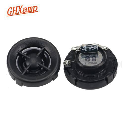 GHXAMP 1 INCH 8ohm 20W Car Tweeter Speaker Units Neodymium Super Treble 14 core Voice coil high frequency Mini Loudspeaker