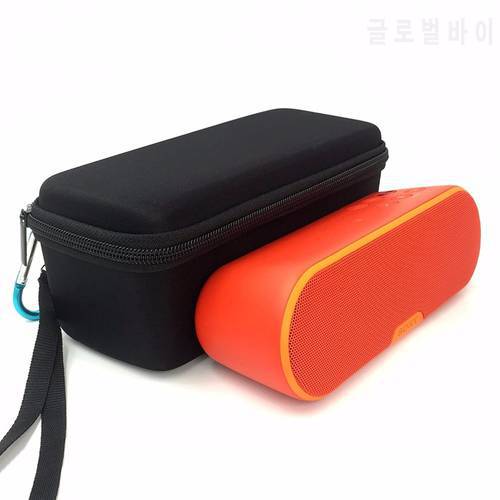 Travel Carrying Protective Hard Cover Carrying Case Bag Extra Space For Sony SRS XB2 /SRS X33 EVA Storage-Extra Space for Cables