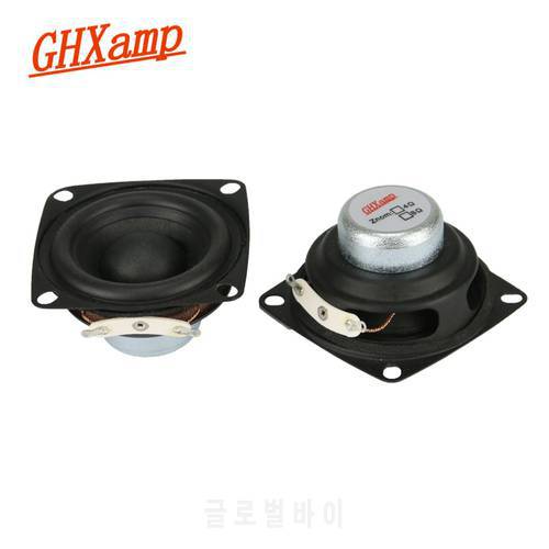 GHXAPM 2PC 2 inch 4OHM 12W Full Range Speakers Magnetic NdFeB High-power Alto Treble Vocal Sound Desktop PC Speaker DIY