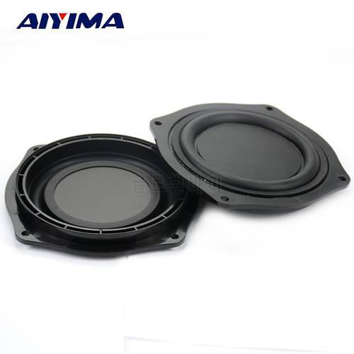 AIYIMA 4 Inch Bass Radiator Speaker Vibration Membrane Diaphragm Passive Radiator Loudspeaker Woofer Plate Subwoofer DIY 2PCS