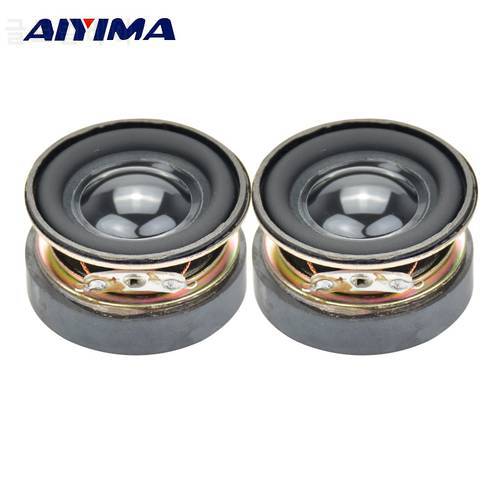 AIYIMA 2Pcs 1.5 Inch Full Frequency Sound Speaker 40MM 4 Ohm 3W Bluetooth Speaker PU Basin Loudspeaker For Audio Amplifier DIY