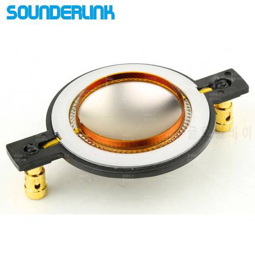 2pcs/lot 44.4mm 44.5MM replacement speaker part components Tweeter Speaker DIY 8O Dome diaphragm film Replace Voice coil