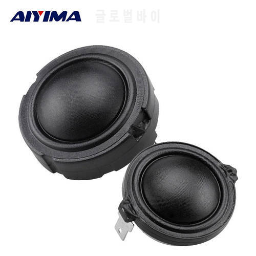 AIYIMA 2Pcs 1.5inch Audio Speakers 4Ohm 80W 25Core Fiber Membrane Rubidium Magnetic Speaker HiFi Enthusiasts Treble Tweeter Head