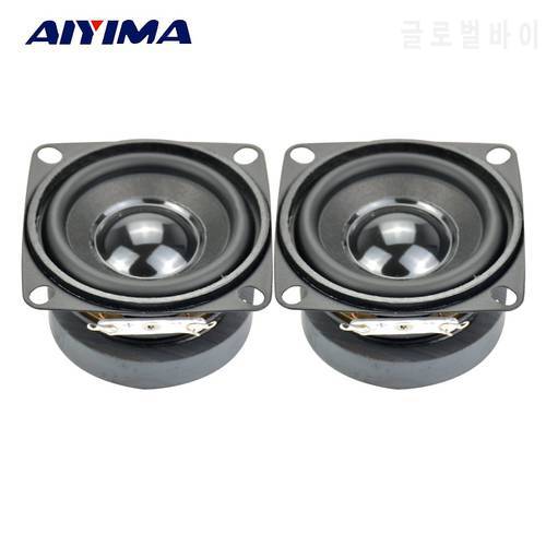 AIYIMA 2Pcs Subwoofer HIFI 2 Inch 4 Ohm 5W Full Range Speaker Mini Woofer Speakers DIY Audio Subwoofer Loudspeaker