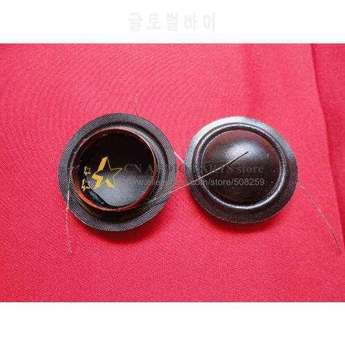 10 pieces ID: 19.43mm silk diaphragm dome 8 ohm Tweeters speaker voice coil -100% new
