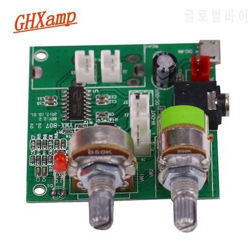 Ghxamp 2.1 Woofer Amplifier Board 5W*2+10W Bass Amplifier audio board Mp3 Mp4 PC Protable speaker DIY 4OHM DC5V