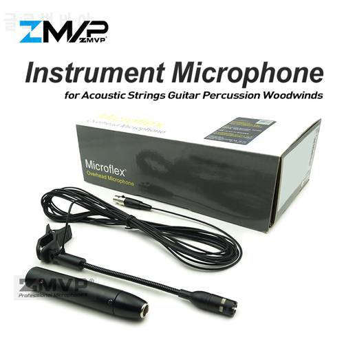 Grade A Professional MX202BS Microflex Overhead Condenser Microphone 3pin mini XLR for Wireless System Bodypack Transmitter