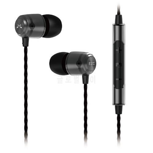 New SoundMAGIC E50C Super Bass Sound earphones HIFI earbuds stereo in-ear earphone with mic and remote for all Smartphones