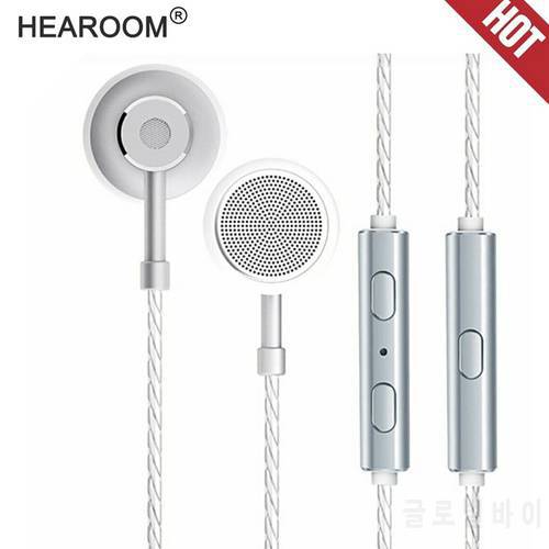 HEADROOM MS16 Custom in ear Earphone with Mic Sports Running Music HIFI Headset Earbud Stereo Bass Headphone for iPhone xiaomi