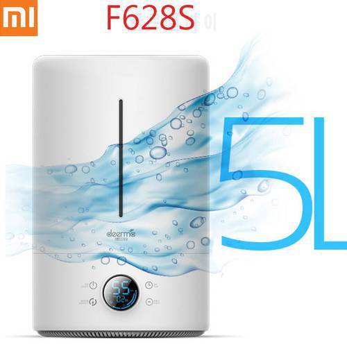 Youpin Deerma F628S 5L Air Humidifier Touch Version Smart Constant Humidity UV LED 12H Timing Quiet Air Purifying Moisturize
