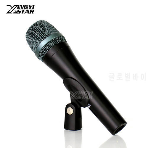 Professional Handheld Supercardioid Dynamic Mic Wired Microphone System Mike For E945 e 945 Karaoke Mixer Audio PC DJ Controller