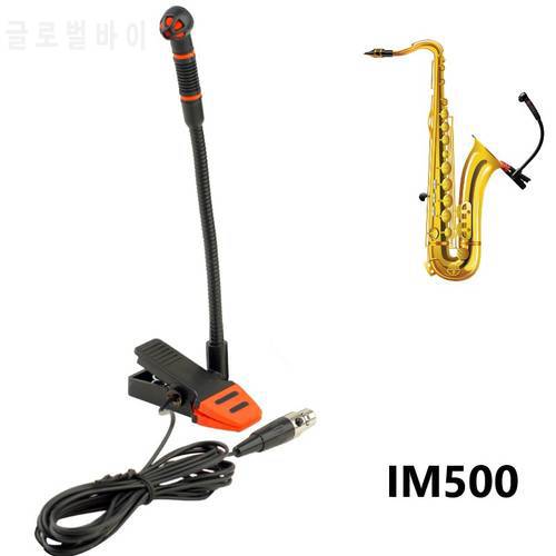 Alctron IM500 sax microphone unidirectional trumpet saxophone microphone orchestra professional musical instruments microphone