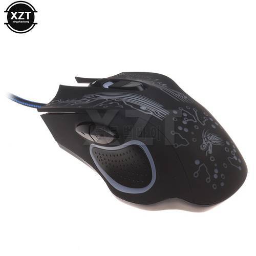 High Quality Wired Gaming Mouse 7 Button 5500 DPI LED Optical USB Gamer Computer Mouse Mice Cable Mouse For Game