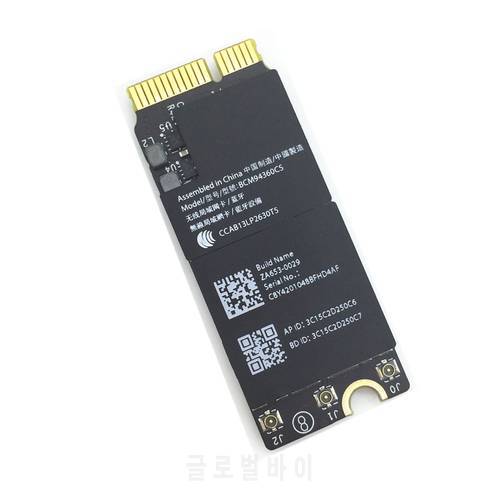 653-0029 for Macbook Pro A1502 WiFi 802.11ac Support Bluetooth 4.0 Card BCM94360CSAX BCM94360CS Fully Tested