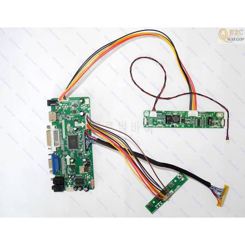 LCD Screen driver Controller Board Kit for LM230WF3(SL)(A1) LM230WF3 SLA1 1920X1080 display panel HDMI-compatible+DVI+VGA+Audio