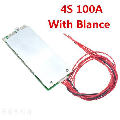 4S 100A 12V Protection Board With Balanced BMS Lithium Iiron Phosphate 3.2V UPS inverter energy storage
