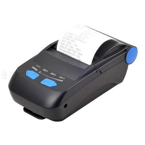 New arrived Portable bluetooth printer Bluetooth+USB interface thermal receipt printer