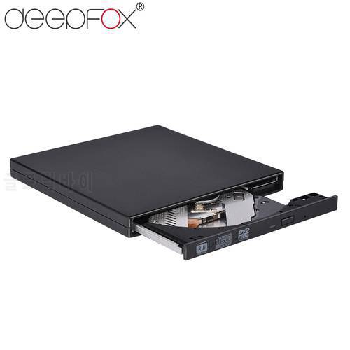 Deepfox USB 3.0 high speed External Drive DVD-R CD Burner Optical Drive CD-RW DVD ROM For Windows Laptop