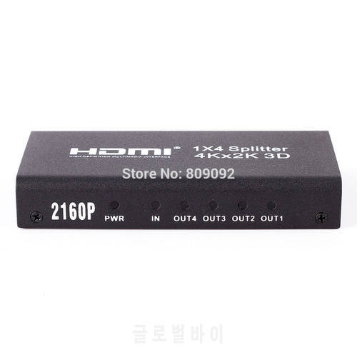 3D 4K HDMI-Compatible 1x4 2160P Splitte Full HD 1080P Amplifier HDMI Switch Switcher 1 in 4 Out Converter Adapter For HDTV DVD