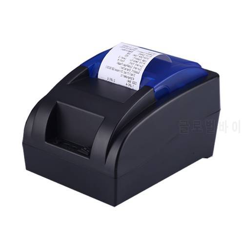 Cheap USB bluetooth Serial pos58 Thermal Receipt Bill Ticket Printer with cash box port support multiple languages