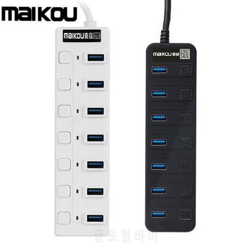 Maikou 7-port USB 3.0 High Speed Hub