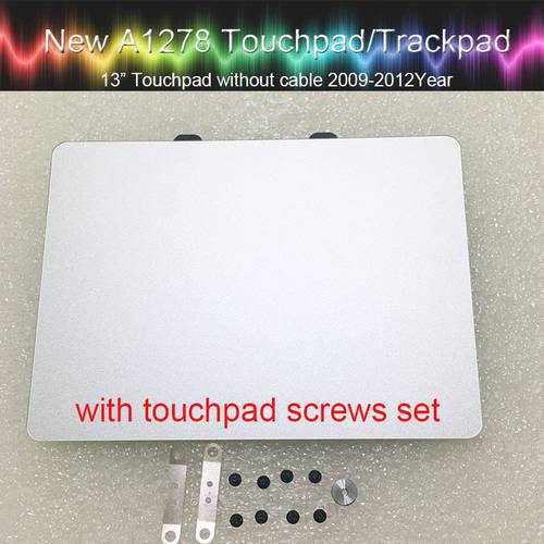 5pcs 100% New Laptop Trackpad Touchpad For Macbook Pro 13&39&39 A1278 & 15&39&39 A1286 Trackpad 2009 2010 2011 2012 Year