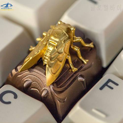 HFSECURITY OEM R4 Aluminum Keycaps For Mechanical Keyboards ZOMO Insect Keypress Keyset For Cherry MX Gaming Keyboard