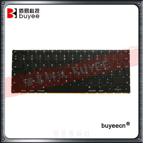 Genuine A1534 French Keyboards For Macbook Air Retina 12&39&39 A1534 FR Keyboard 2016 Year MLHA2 MLHC2 Replacement