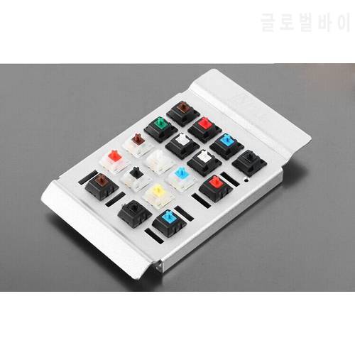 Cherry Kailh Gateron Green Clear White Switches Shaft Testing Tool Switch Tester 6 Plate Color And O Ring