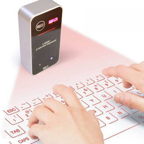 Free shipping KB560S Laser Virtual Projection Keyboard Bluetooth Laser Keyboard Virtual Mouse