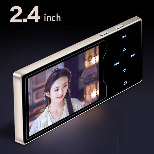 New product Metal Mp4 Player 2.4inch HD Large Color Screen Play High Quality Video player Radio Fm E-Book Music Player mp3 mp5