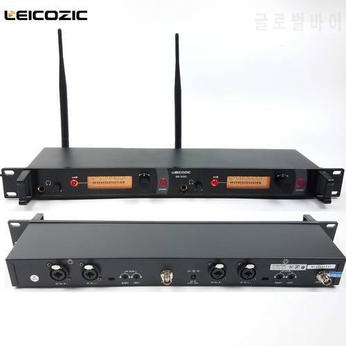 Leicozic BK2050 Transmitter with cable antenna Professional in ear monitor systems stage monitor system twin monitor SR2050 IEM