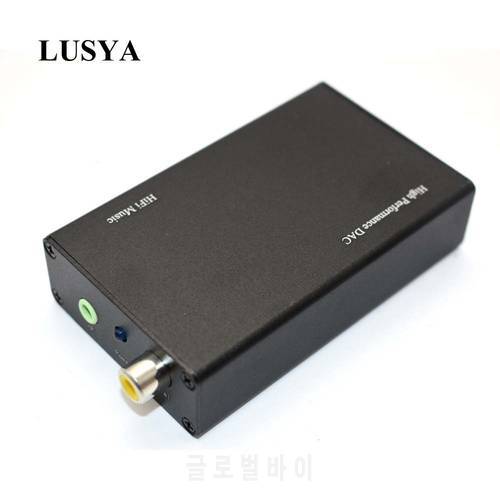 Lusya PCM2706 USB DAC Decoder USB To Coaxial Fiber 3.5mm Headphone Output G7-007