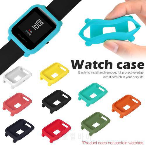 New Smart Watch Protector Case Skin-Friendly Frame Soft PC Case Cover Protect Shell For Xiaomi Huami Amazfit Bip Youth Watch