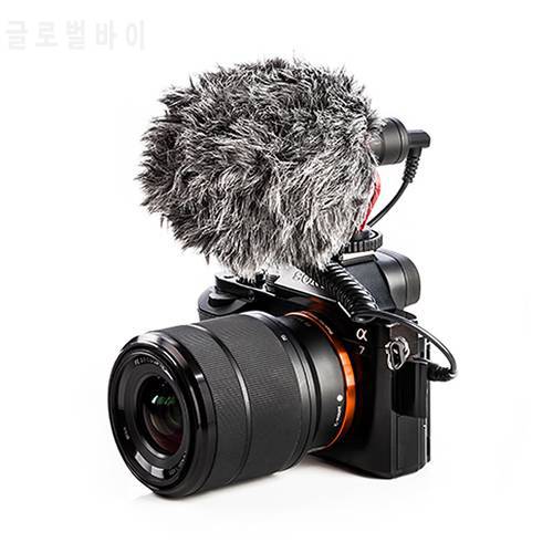 BOYA BY-MM1 Video Record Microphone Compact VS Rode VideoMicro On-Camera Recording Mic for Sony A7 A9 A7S2 A7R2 A7III A7R3 A7M3