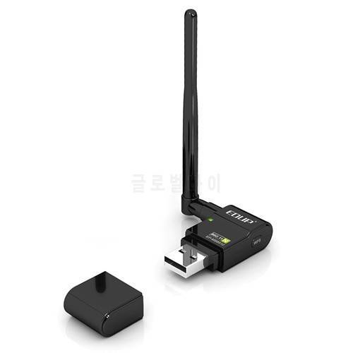 RTL8191SU 600Mbps High Gain Wireless USB Adapter, 802.11b/g/n EDUP 1635 WiFi USB Wireless Network Card with 6dBi Antenna