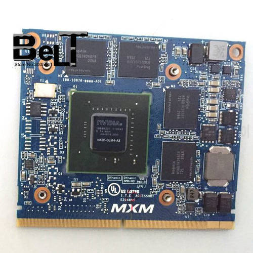 Original FX1800M FX 1800M 8540W 8540P 1G N10P-GLM4-A3 ls-4959p Graphic Video Card For HP 8540W 8540P Display Video Card