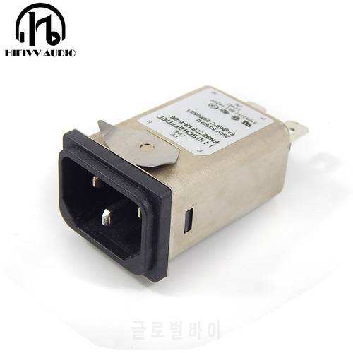 FN9222R-6-06 6A EMI Power supply filter Anti-interference AC 115V/250V Power Filter Purifier