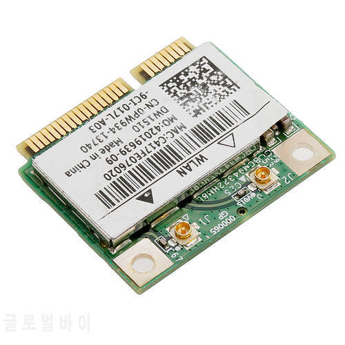 2022 New Mini PCIE BCM94322HM8L DW1510 Dual Band 300M Wireless Card For DELL E4200 E5500