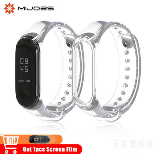 Silicone Wrist Strap for Mi Band 4 Correa Band Smart Watch Accessories for Xiaomi mi Band 3 Bracelet Wristband Miband 3 Strap