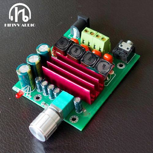 hifi amplifier Tpa3116d2 50W*2 HIFI Digital Power Amplifier Board Speaker Sealed magnetic loop version