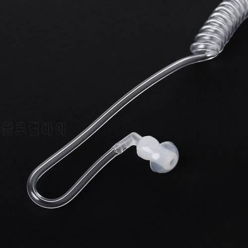 New 2-Pin PTT Mic Headset to 3.5mm Air Acoustic Tube Earpiece for Baofeng UV-5R 888s hot