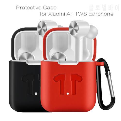 Silicone Case for Xiaomi Airdots Pro True Wireless Earphone Shockproof Bags for Xiaomi Air Airdots Case Cover Pouch