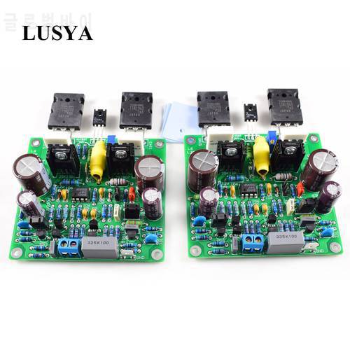 Lusya 2pcs Accuphase E210 Modified Power Amplifier Board 150W 8ohm finished board DC 25V-55V F8-005