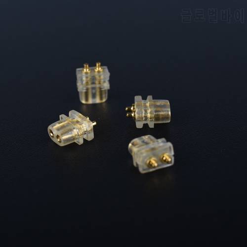 2 pcs 0.75\78 double needle socket ue QDC custom diy earphone repair flat socket female