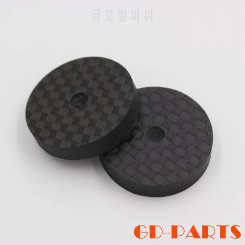 Black Solid Carbon Fibre Amplifier Speaker Isolation Spike Pad Floor Base DISC Mat For Hifi Turntable DAC CD Player Radio