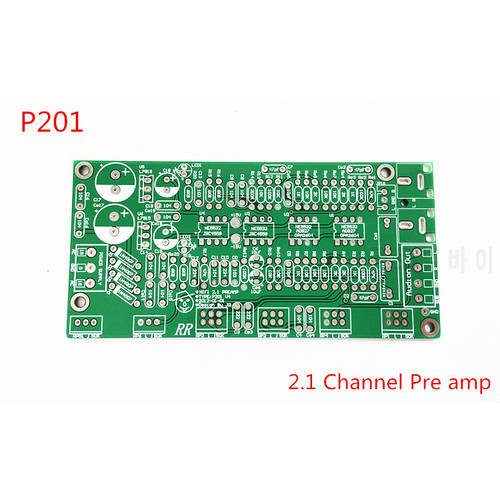 2.1 preamp ne5532 HIFI high-fidelity 2.1 subwoofer preamp tone board amplifier mixing board new version PCB board only